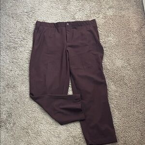 Torrid Brown Mid-Rise Wool Slacks
